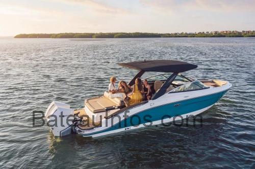 Sea Ray SLX 280 OB fiche technique et avis